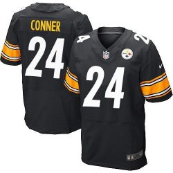 Cheap James Conner Steelers Jersey From China 2017 draft Elite Black #24