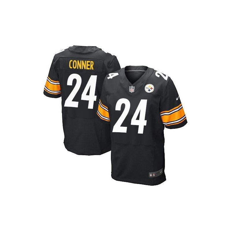 Cheap James Conner Steelers Jersey From China 2017 draft Elite Black #24