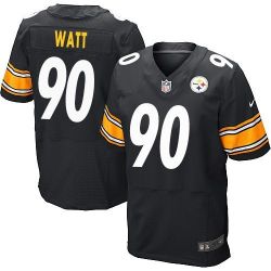 Cheap TJ Watt Steelers Jersey From China 2017 draft Elite Black #90