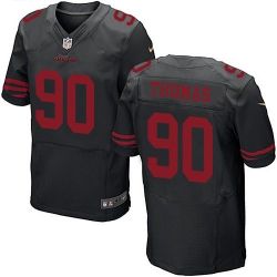 Cheap Solomon Thomas 49ers Jersey From China 2017 draft Elite Black #90