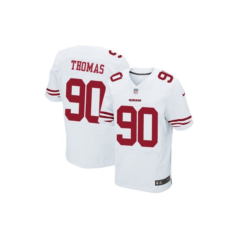 Cheap Solomon Thomas 49ers Jersey From China 2017 draft Elite White #90