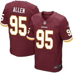 Cheap Jonathan Allen Redskins Jersey From China 2017 draft Elite Burgundy #95