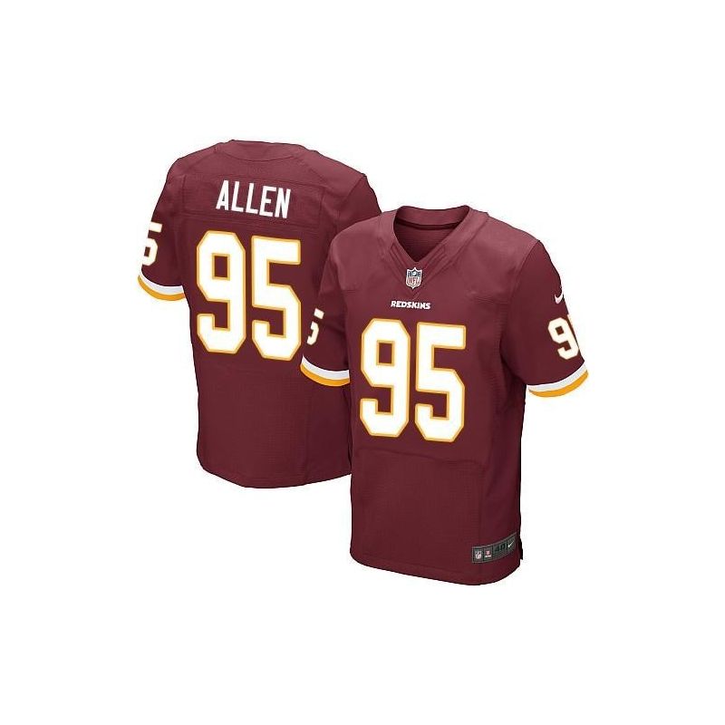 Cheap Jonathan Allen Redskins Jersey From China 2017 draft Elite Burgundy #95