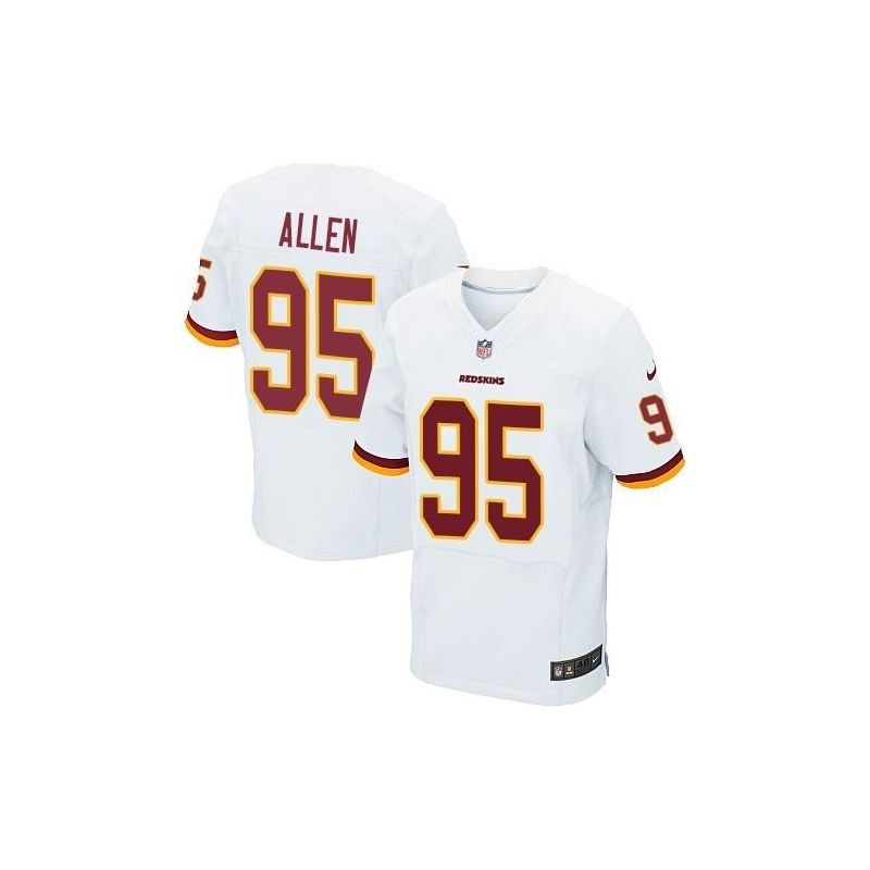 Cheap Jonathan Allen Redskins Jersey From China 2017 draft Elite White #95