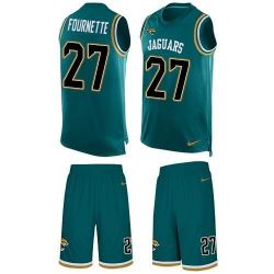 Cheap Leonard Fournette Jaguars Tank Top Suit From China 2017 draft #27