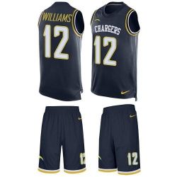 Cheap Mike Williams Chargers Tank Top Suit From China 2017 draft #12