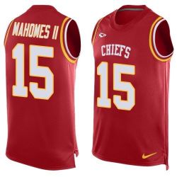 Cheap Patrick Mahomes II Chiefs Tank Top From China 2017 draft #15