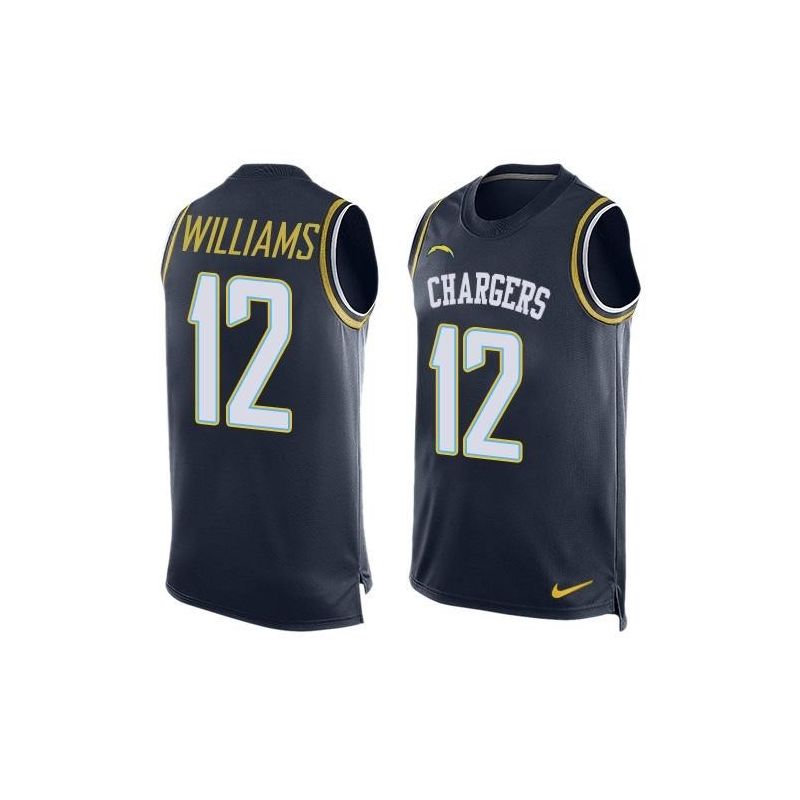 Cheap Mike Williams Chargers Tank Top From China 2017 draft #12