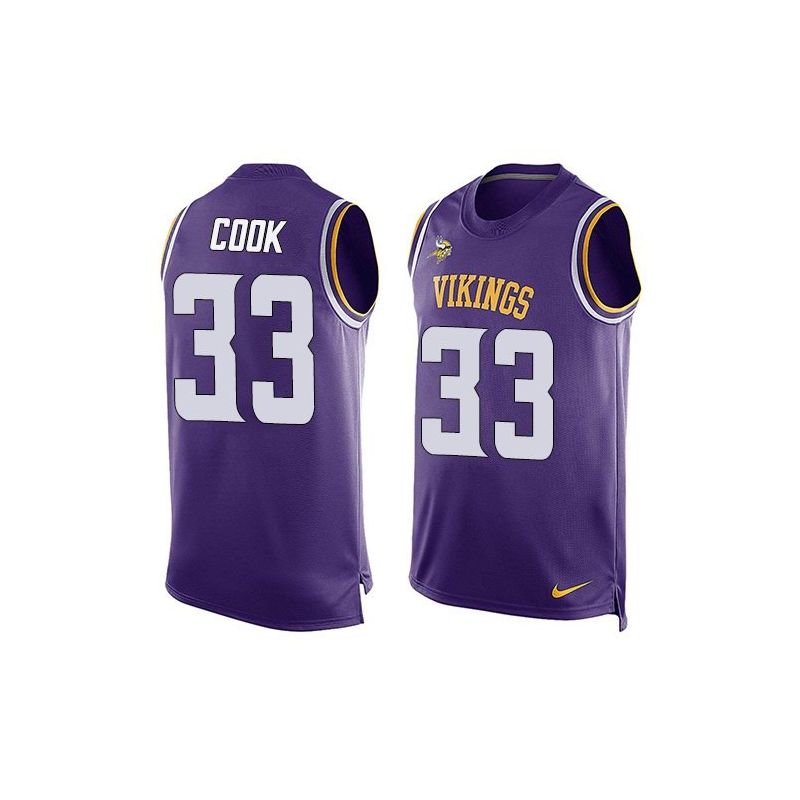 Cheap Dalvin Cook Vikings Tank Top From China 2017 draft #33