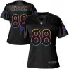 Cheap Evan Engram Giants Women Jersey From China 2017 draft Black Fashion #88