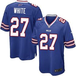 Cheap TreDavious White Bills Jersey From China 2017 draft Game Blue #27