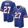 Cheap TreDavious White Bills Jersey From China 2017 draft Game Blue #27