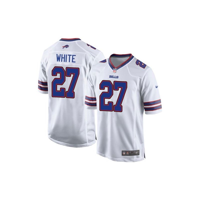 Cheap TreDavious White Bills Jersey From China 2017 draft Game White #27