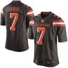 Cheap DeShone Kizer Browns Jersey From China 2017 draft Game Brown #7