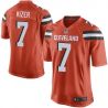 Cheap DeShone Kizer Browns Jersey From China 2017 draft Game Orange #7