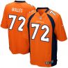 Cheap Garett Bolles Broncos Jersey From China 2017 draft Game Orange #72