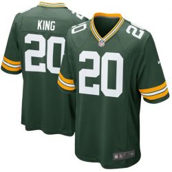 Cheap Kevin King Packers Jersey From China 2017 draft Game Green #20