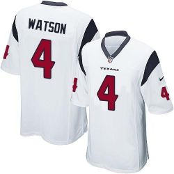 Cheap Deshaun Watson Texans Jersey From China 2017 draft Game White #4