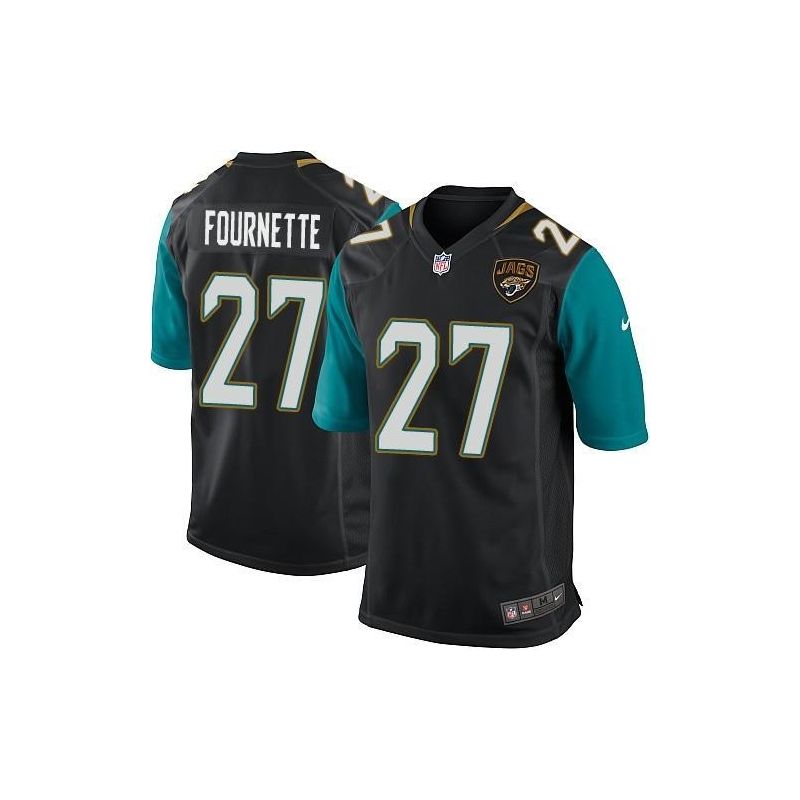 Cheap Leonard Fournette Jaguars Jersey From China 2017 draft Game Black #27