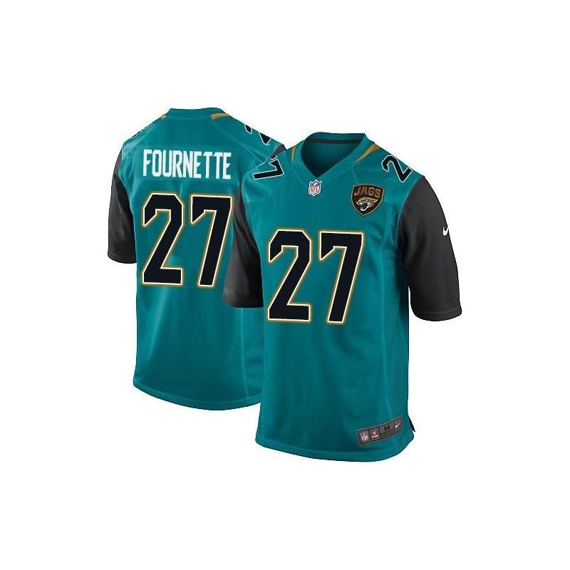 Cheap Leonard Fournette Jaguars Jersey From China 2017 draft Game Green #27