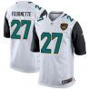 Cheap Leonard Fournette Jaguars Jersey From China 2017 draft Game White #27