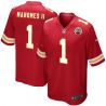 Cheap Patrick Mahomes II Chiefs Jersey From China 2017 draft Game Red #1