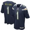 Cheap Mike Williams Chargers Jersey From China 2017 draft Game Navy #1