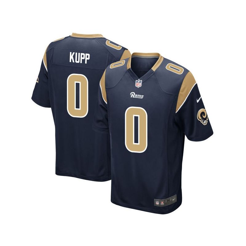 Cheap Cooper Kupp Rams Jersey From China 2017 draft Game Navy #0