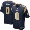 Cheap Cooper Kupp Rams Jersey From China 2017 draft Game Navy #0