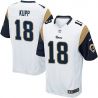 Cheap Cooper Kupp Rams Jersey From China 2017 draft Game White #18