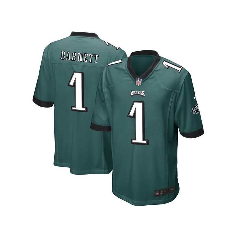 Cheap Derek Barnett Eagles Jersey From China 2017 draft Game Green #1