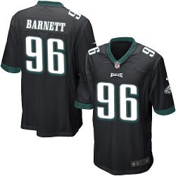 Cheap Derek Barnett Eagles Jersey From China 2017 draft Game Black #96