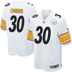 Cheap James Conner Steelers Jersey From China 2017 draft Game White #30