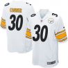 Cheap James Conner Steelers Jersey From China 2017 draft Game White #30