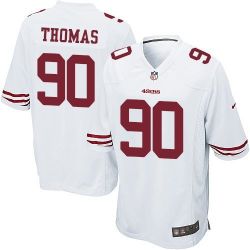 Cheap Solomon Thomas 49ers Jersey From China 2017 draft Game White #90