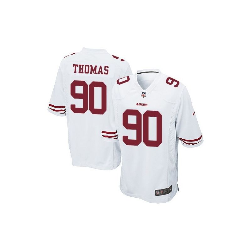 Cheap Solomon Thomas 49ers Jersey From China 2017 draft Game White #90