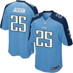 Cheap Adoree Jackson Titans Jersey From China 2017 draft Game Light Blue #25