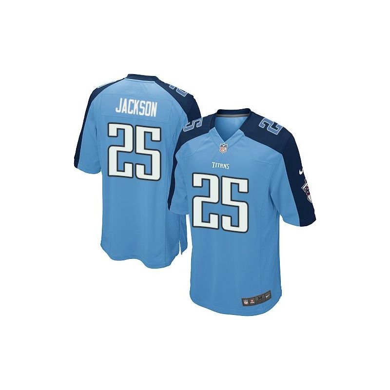 Cheap Adoree Jackson Titans Jersey From China 2017 draft Game Light Blue #25
