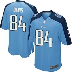 Cheap Corey Davis Titans Jersey From China 2017 draft Game Light Blue #84