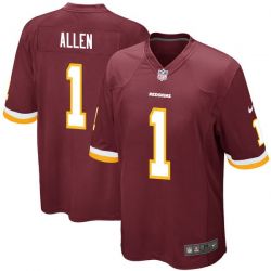 Cheap Jonathan Allen Redskins Jersey From China 2017 draft Game Burgundy #1