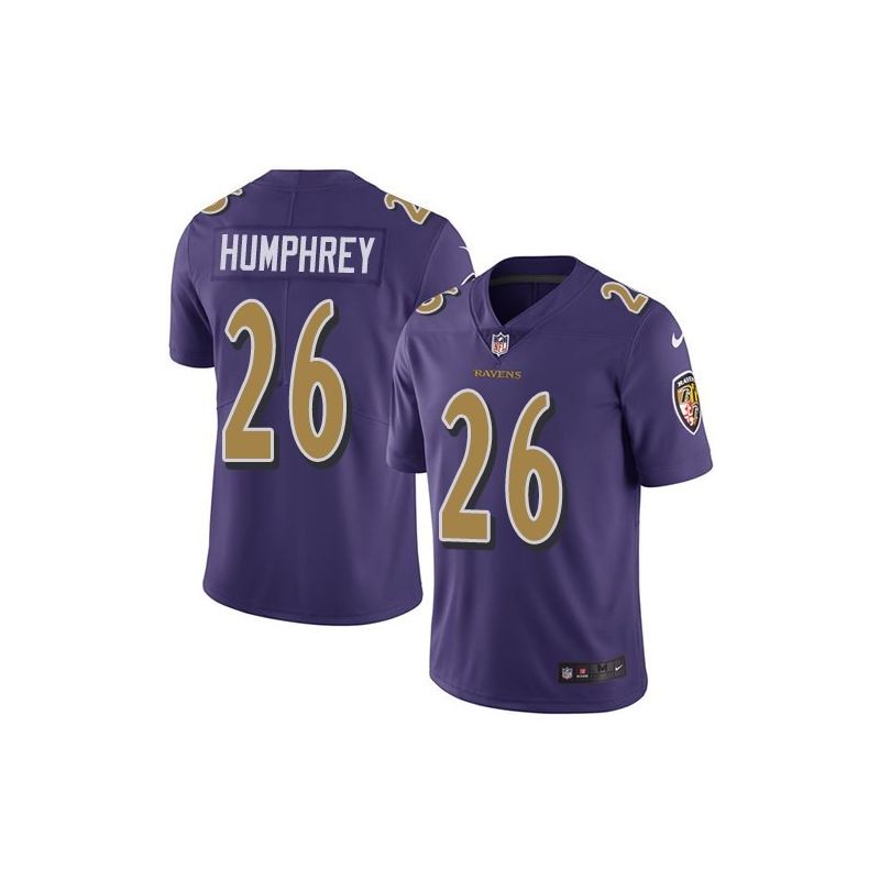 Cheap Marlon Humphrey Ravens Jersey From China 2017 draft Color Rush #26