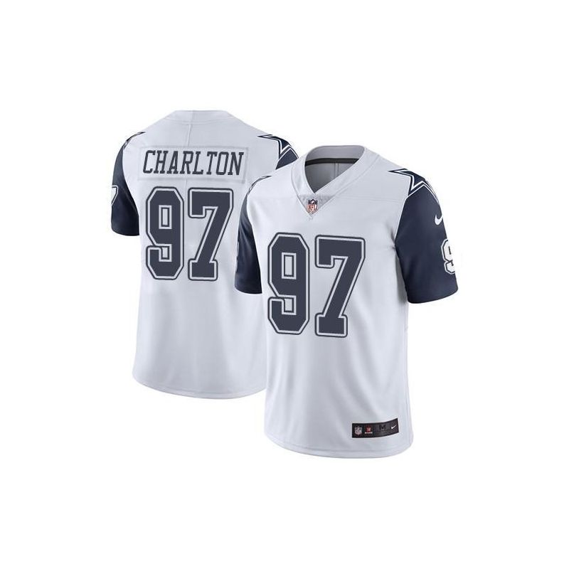 Cheap Taco Charlton Cowboys Jersey From China 2017 draft Color Rush #97