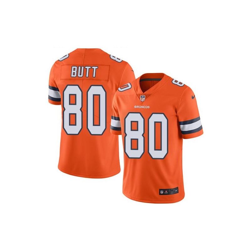 Cheap Jake Butt Broncos Jersey From China 2017 draft Color Rush #80