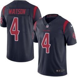 Cheap Deshaun Watson Texans Jersey From China 2017 draft Color Rush #4