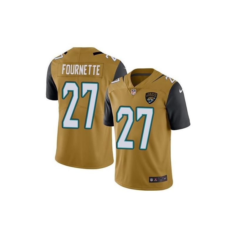 Cheap Leonard Fournette Jaguars Jersey From China 2017 draft Color Rush #27