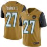 Cheap Leonard Fournette Jaguars Jersey From China 2017 draft Color Rush #27