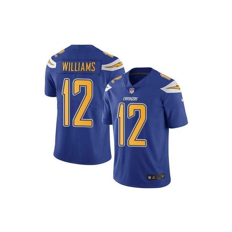 Cheap Mike Williams Chargers Jersey From China 2017 draft Color Rush #12