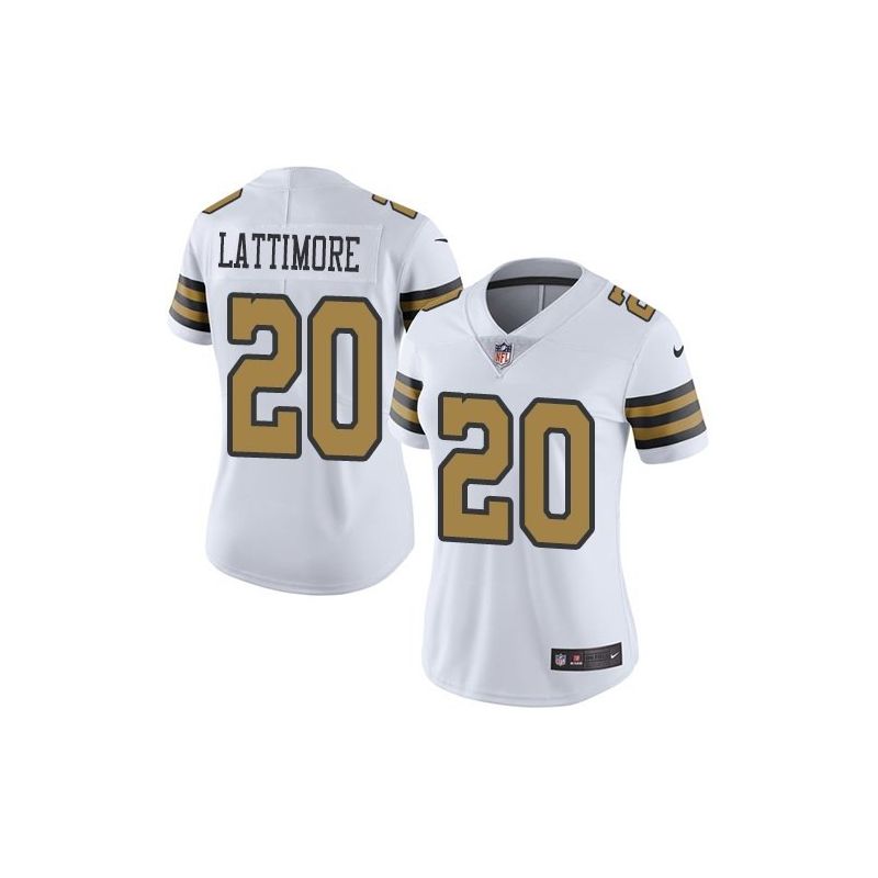 Cheap Marshon Lattimore Saints Jersey From China 2017 draft Color Rush #20