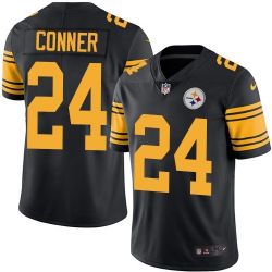 Cheap James Conner Steelers Jersey From China 2017 draft Color Rush #24