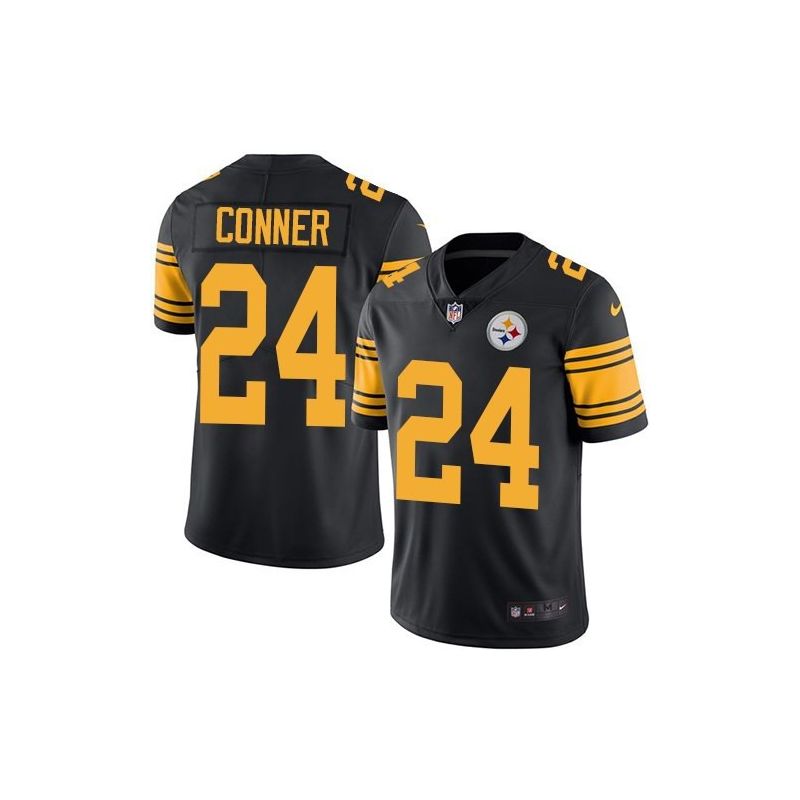 Cheap James Conner Steelers Jersey From China 2017 draft Color Rush #24